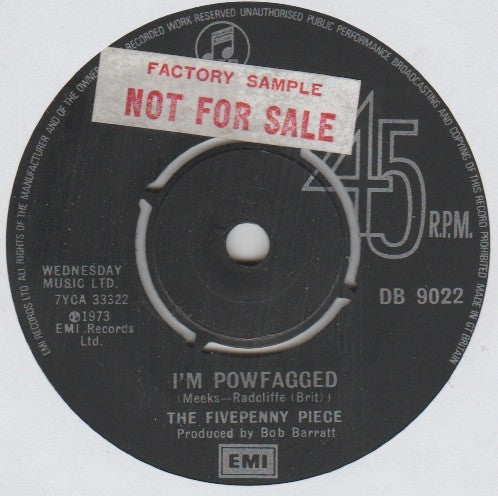 The Fivepenny Piece : Gotta Get Away (7", Single)