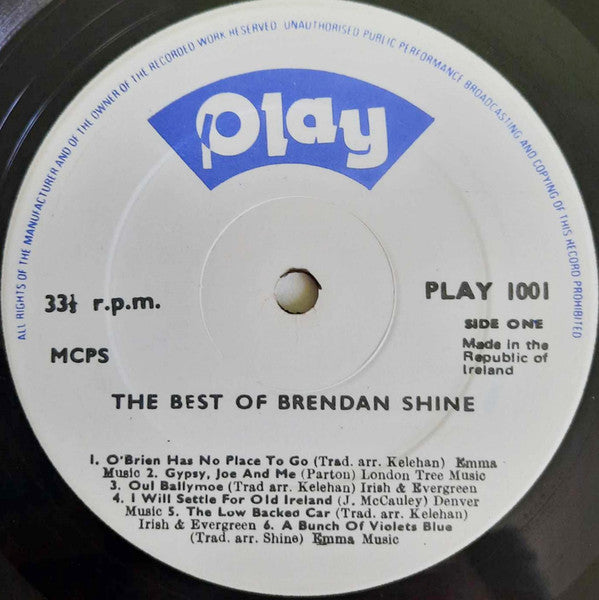 Brendan Shine : The Best Of Brendan Shine (LP, Album)