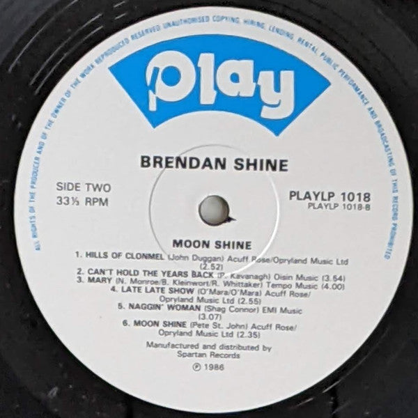 Brendan Shine : Moonshine (LP)
