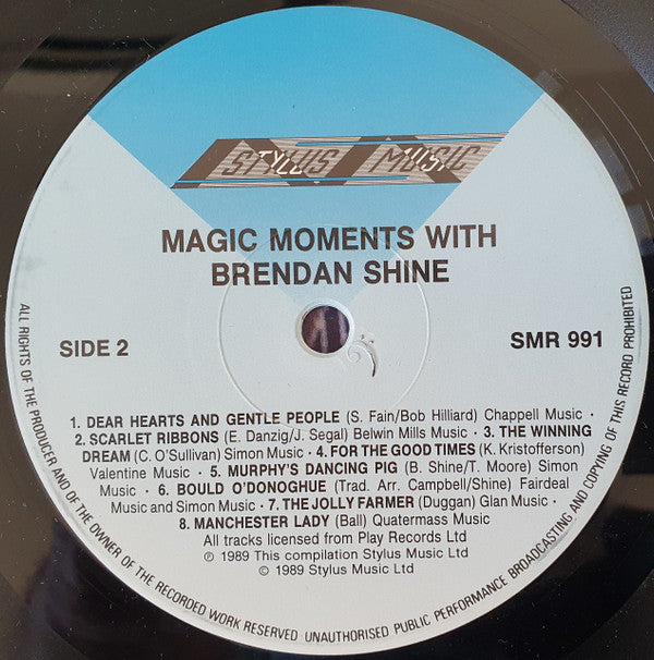 Brendan Shine : Magic Moments With Brendan Shine (LP, Comp)