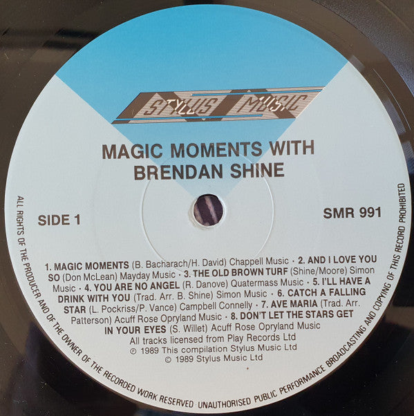 Brendan Shine : Magic Moments With Brendan Shine (LP, Comp)