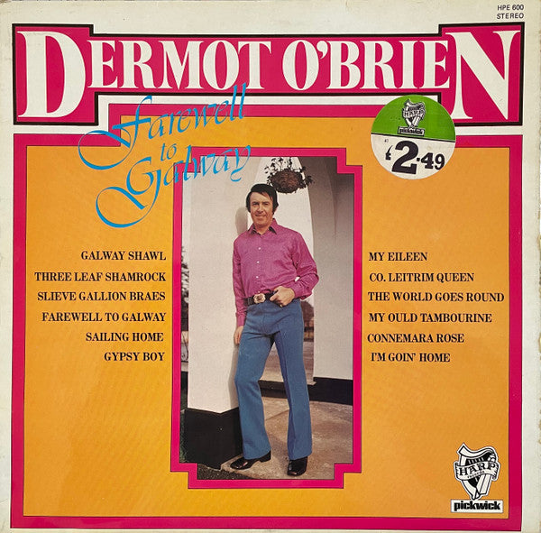 Dermot O'Brien : Farewell To Galway (LP, Comp)