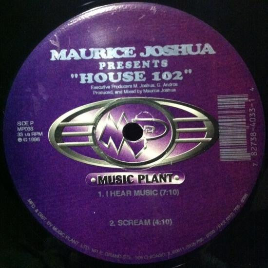 Maurice Joshua : House 102 (12", Pur)