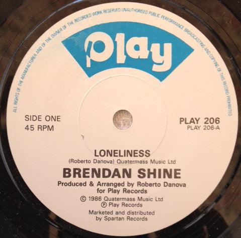 Brendan Shine : Loneliness (7")