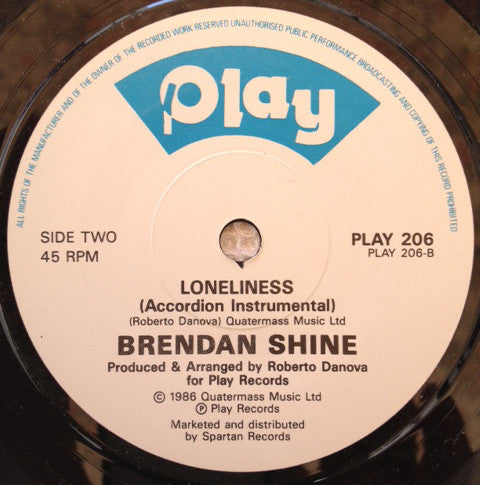 Brendan Shine : Loneliness (7")