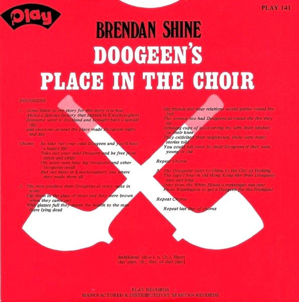 Brendan Shine : Doogeens (7")