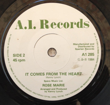 Rose Marie (3) : Rock 'N' Roll Waltz (7")