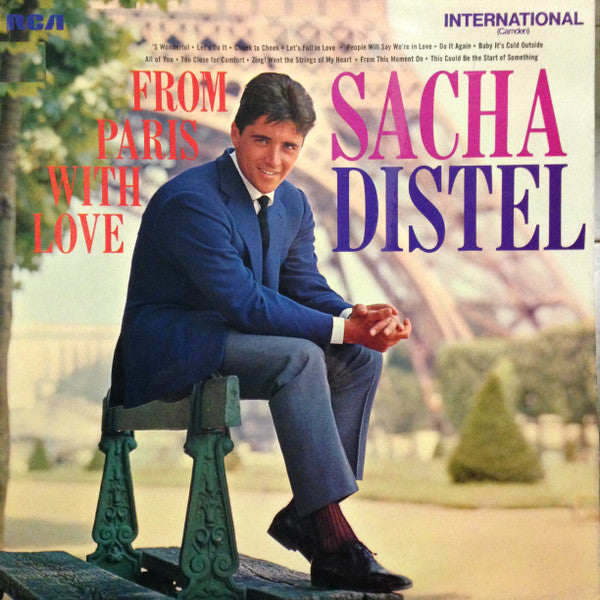 Sacha Distel : From Paris With Love (LP, RE)