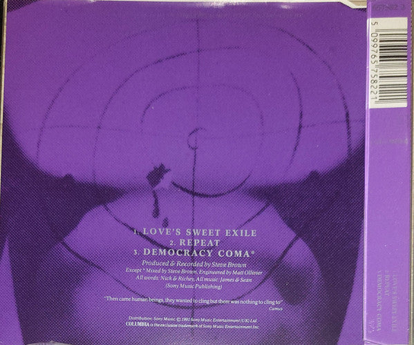 Manic Street Preachers : Love's Sweet Exile • Repeat (CD, Single)