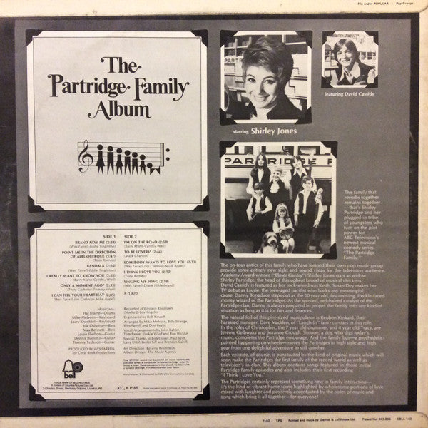 The Partridge Family : The Partridge Family Album (LP, Album)