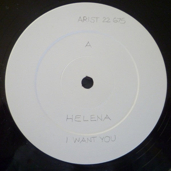 Helena* : I Want You (12", W/Lbl)