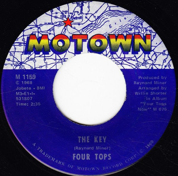 Four Tops : Don't Let Him Take Your Love From Me  (7", Single, ARP)