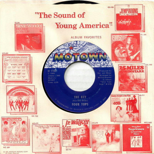 Four Tops : Don't Let Him Take Your Love From Me  (7", Single, ARP)