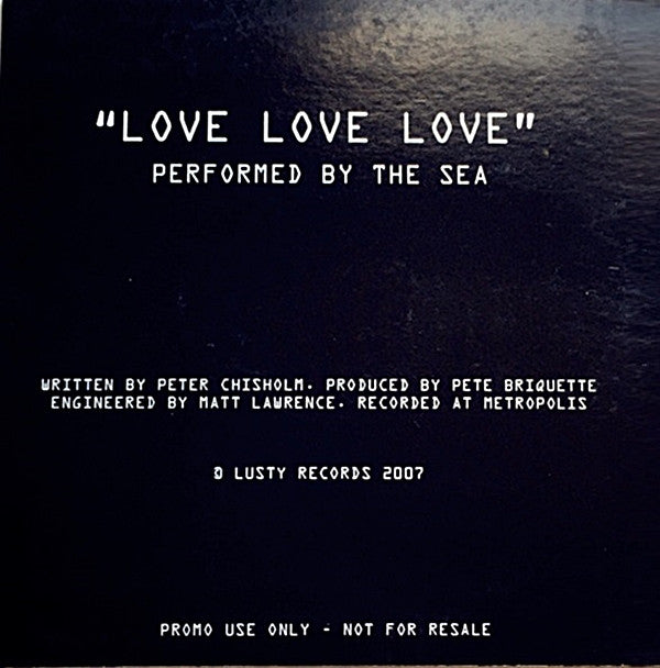 The Sea (3) : Love Love Love (CD, Single, Promo)