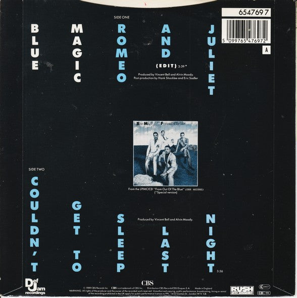 Blue Magic : Romeo And Juliet (7")