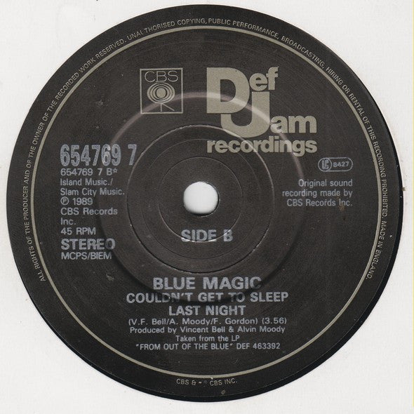 Blue Magic : Romeo And Juliet (7")