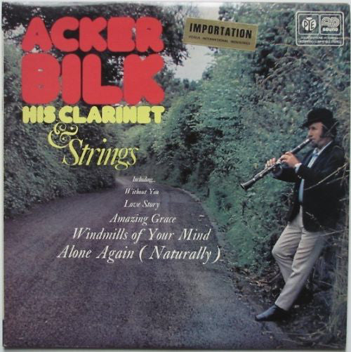 Acker Bilk : His Clarinet & Strings (LP, Quad, PYE)