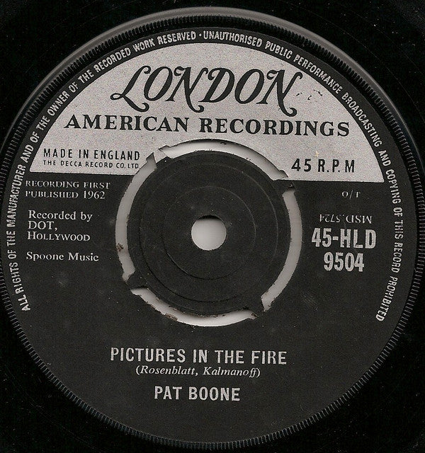 Pat Boone : I'll See You In My Dreams (7", Single)