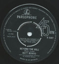 Matt Monro : Beyond The Hill (7", Single)