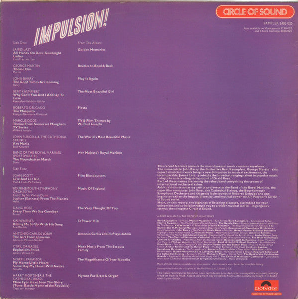 Various : Impulsion! (LP, Smplr)