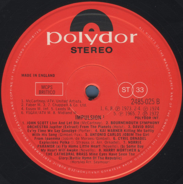 Various : Impulsion! (LP, Smplr)