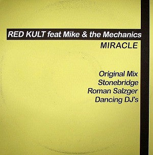 Red Kult Feat Mike & The Mechanics : Miracle (2x12", Promo)
