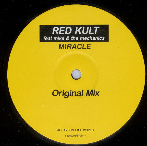 Red Kult Feat Mike & The Mechanics : Miracle (2x12", Promo)