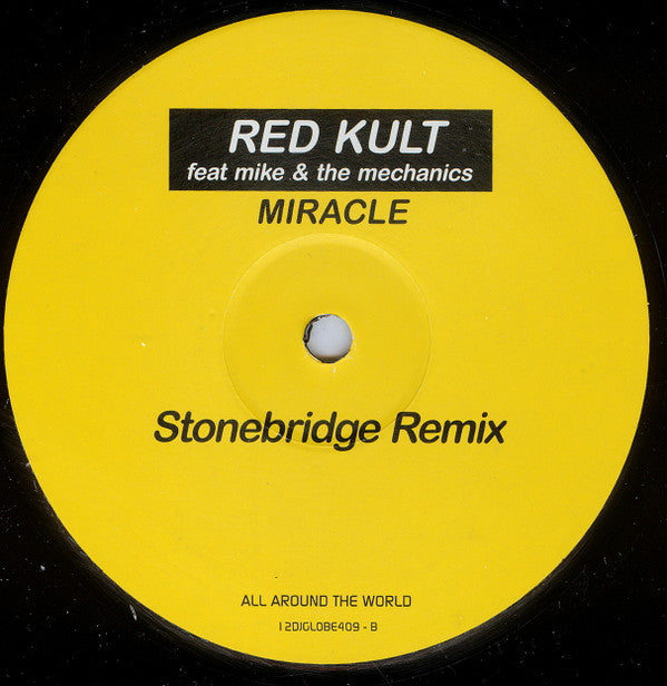 Red Kult Feat Mike & The Mechanics : Miracle (2x12", Promo)