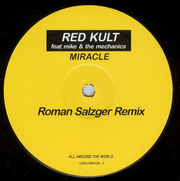 Red Kult Feat Mike & The Mechanics : Miracle (2x12", Promo)