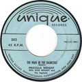 Priscilla Wright : The Man In The Raincoat / I Want To Dance To The Mambo Combo (7")
