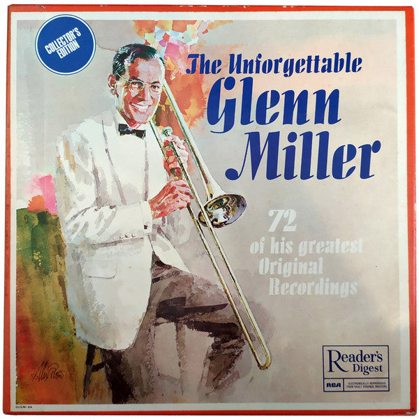 Glenn Miller And His Orchestra : The Unforgettable Glenn Miller (72 Of His Greatest Original Recordings) (6xLP, Comp, Col + Box, RE)