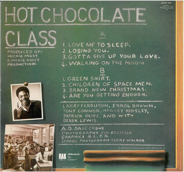 Hot Chocolate : Class (LP, Album)