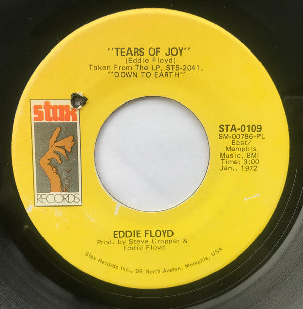 Eddie Floyd : Yum Yum Yum (I Want Some) / Tears Of Joy (7", Single, PL)