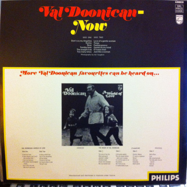 Val Doonican : Now (LP, Comp, Blu)