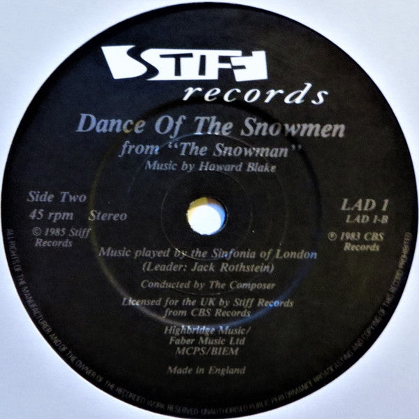 The Sinfonia Of London* Boy Singer: Peter Auty : Walking In The Air (7", Single, RE)