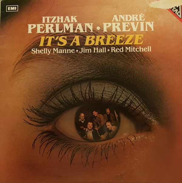 Itzhak Perlman, André Previn, Shelly Manne, Jim Hall, Red Mitchell : It's A Breeze (LP, Album)