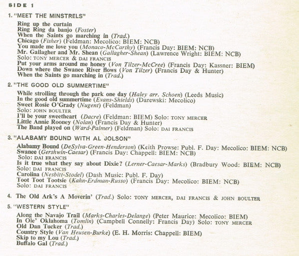 The George Mitchell Minstrels : Another Black And White Minstrel Show (LP, Album)