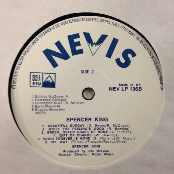 Spencer King : Spencer King (LP, Album)