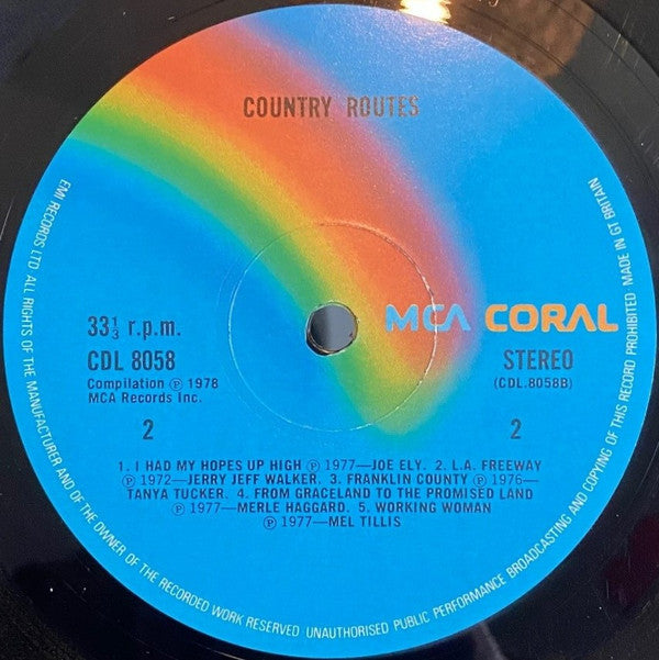 Various : Country Routes (LP, Comp)