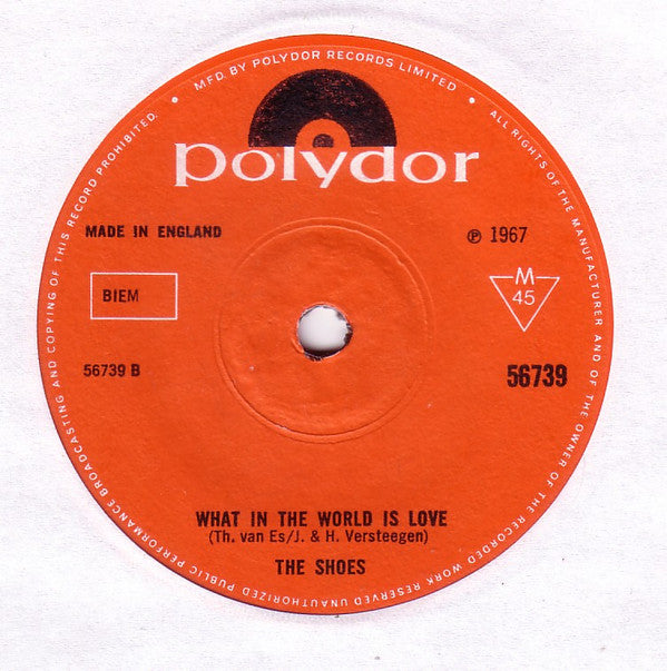 The Shoes : Farewell In The Rain (7", Single)