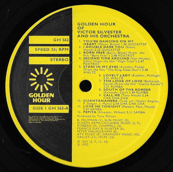 The Victor Silvester Orchestra : Slow Slow Quick Quick Slow... (LP, Comp)
