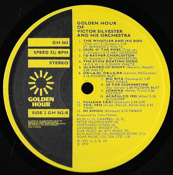 The Victor Silvester Orchestra : Slow Slow Quick Quick Slow... (LP, Comp)