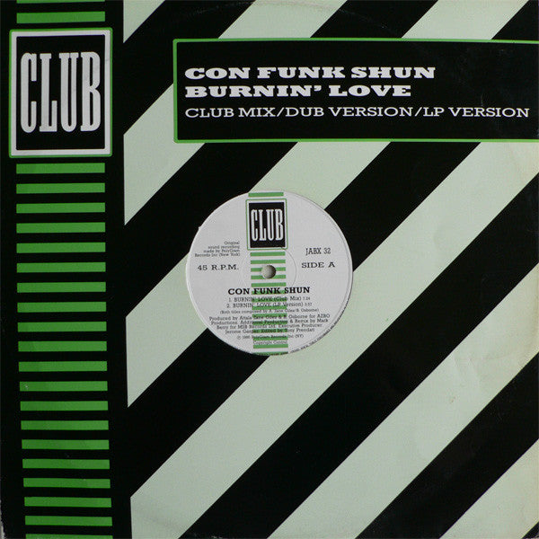 Con Funk Shun : Burnin' Love (12")