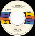 Tommy Tate : I Remember / Help Me Love (7")