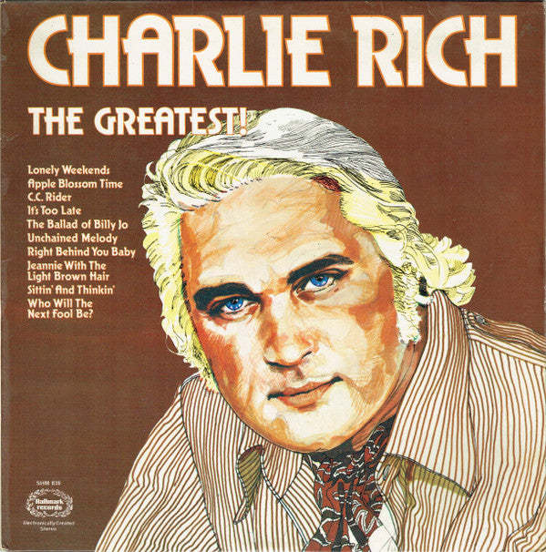 Charlie Rich : The Greatest! (LP, Comp)