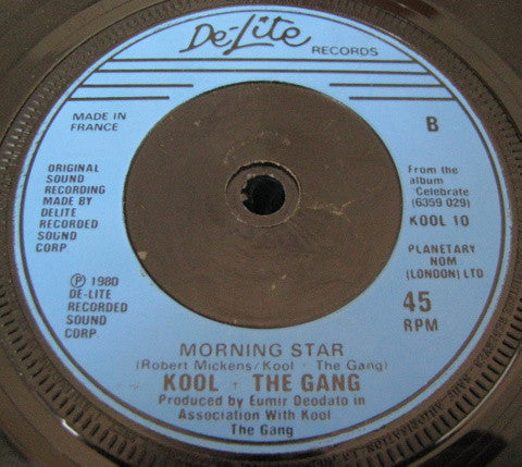 Kool + The Gang* : Celebration (Long Version) / Morning Star (7", Single)