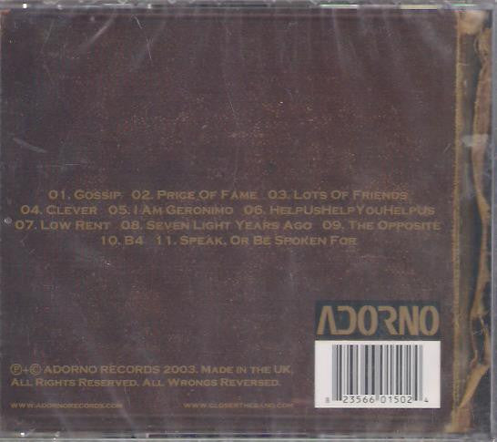 Closer : Rules For A Normal Life By Closer (CD)