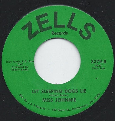 Miss Johnnie : Over The Mountain - Across The Sea (7")