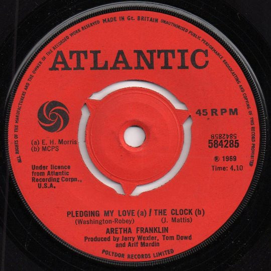 Aretha Franklin : Share Your Love With Me (7", Single, 3-P)