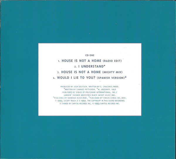 Charles & Eddie : House Is Not A Home (CD, Single, CD1)
